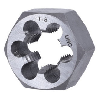 Jet 530877 12mm 1.75 Alloy Steel Metric Hex Dies (1" Hex)