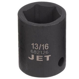 Jet 682126 1/2" DR x 13/16" Regular Impact Socket 6 Point