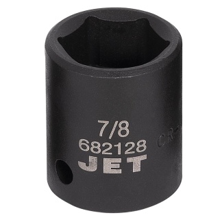 Jet 682128 1/2" DR x 7/8" Regular Impact Socket 6 Point