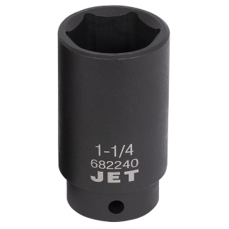 Jet 682240 1/2" DR x 1 1/4" Deep Impact Socket 6 Point