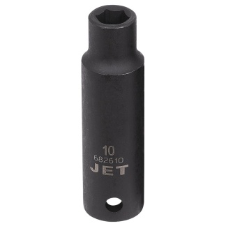 Jet 682610 1/2" DR x 10mm Deep Impact Socket 6 Point