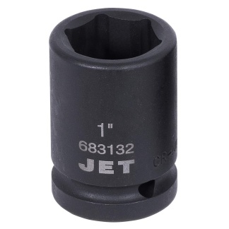 Jet 683132 3/4" DR x 1" Regular Impact Socket 6 Point