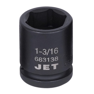 Jet 683138 3/4" DR x 1 3/16" Regular Impact Socket 6 Point