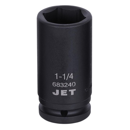Jet 683240 3/4" DR x 1 1/4" Deep Impact Socket 6 Point