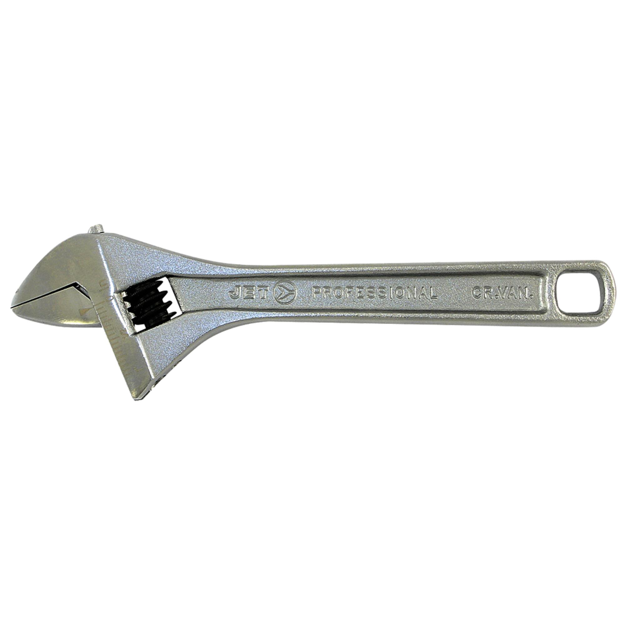 Jet 711133 8 Professional Adjustable Wrench Super Heavy Duty