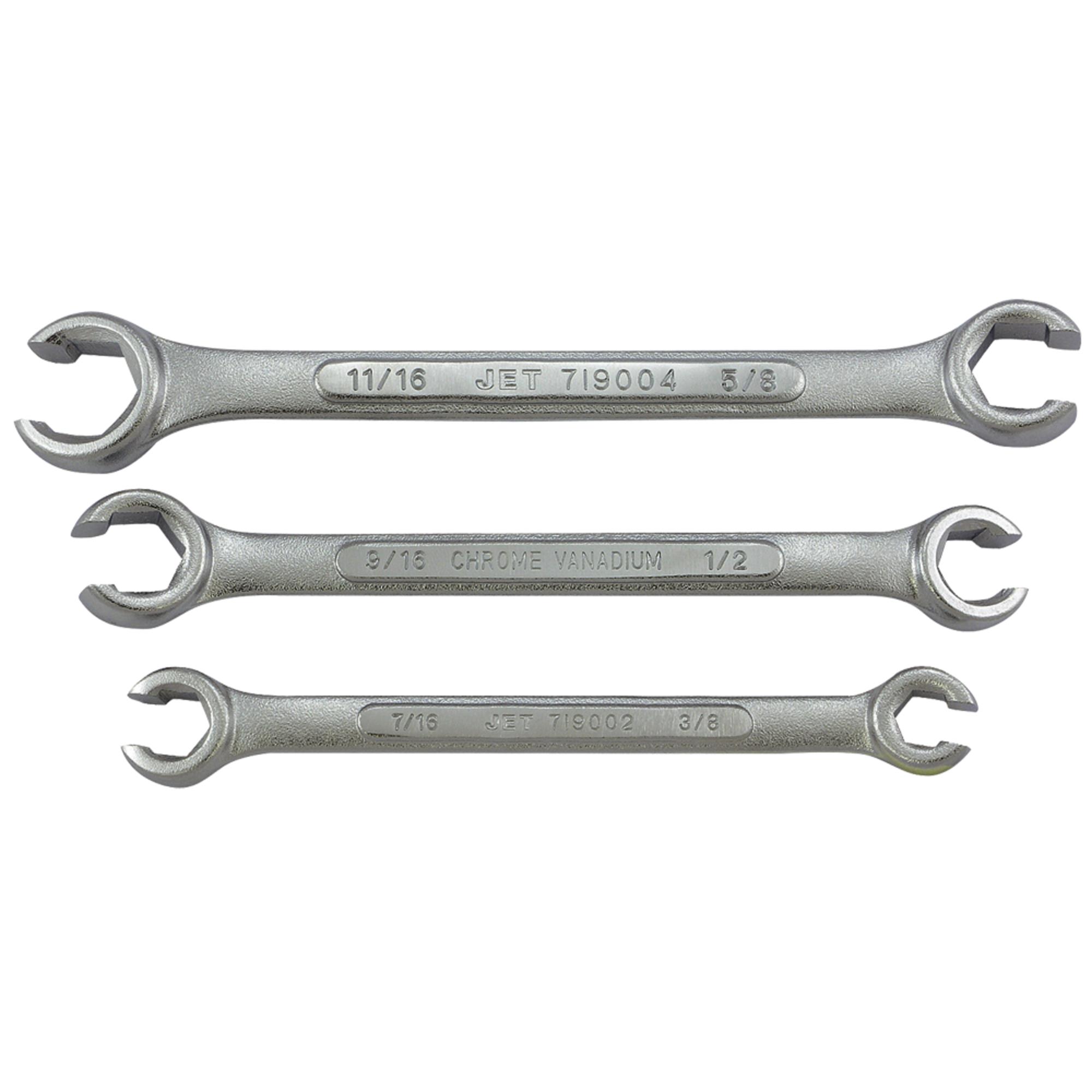 Nut shop spanner set