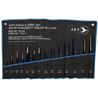 Jet 775511 PUNCH AND CHISEL SET   14 PC