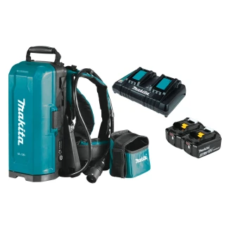 Makita PDC01X2 18VX2 / 18V LXT 4 Port Portable Backpack Power Supply Kit