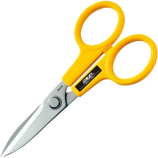 OLFA SCS-2 7" Serrated-Edge Stainless Steel Scissors