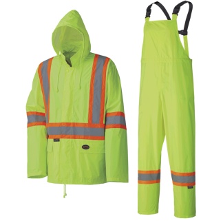 Pioneer V1080160XS Lightweight Waterproof Suit. Green.  Size XS