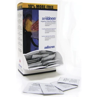Sellstrom S22185 Pre Moistened Non Alcohol Based Towelettes