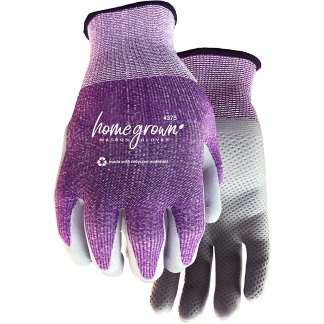 Watson 375 Karma Homegrown Large Nitrile Palm Coated Gloves, Eco-Friendly