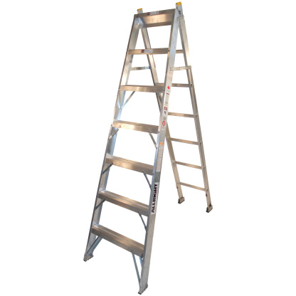 Allright Ladder 0789-06 6' Heavy Duty Aluminum Multiway Ladder 789 Series, 250 Lbs