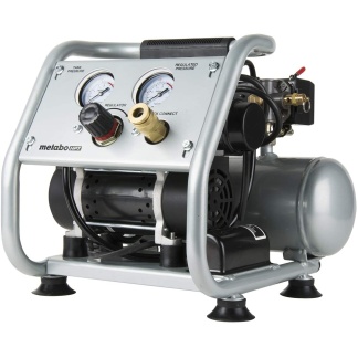 Metabo HPT EC28M Portable 1 Gallon 1.3 CFM Oil-Free Quiet Air Compressor