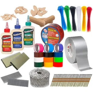 Fasteners, Adhesives & Tapes