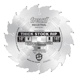 Freud LM71M010 10&quot; Thick Stock Rip Blade