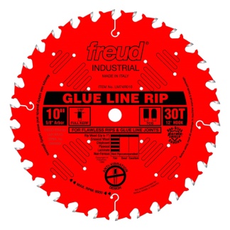 Freud LM74R010 10&quot; Industrial Glue Line Ripping Blade