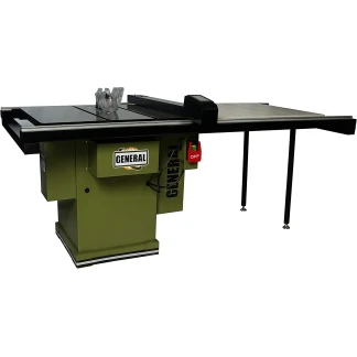 General 850-3-52 Automated 3HP Tablesaw with 52”Rail Set & Table Board