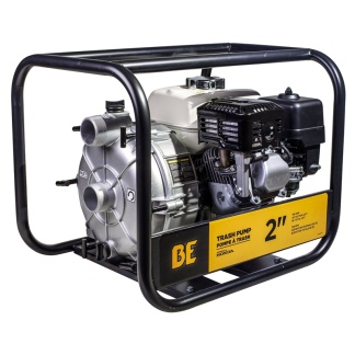 BE Power Equipment TP-2065HT 2" Semi-Trash Transfer Pump with Honda GX200 Engine