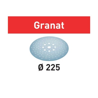 Festool 205656 Abrasive sheet Granat STF D225/128 P100 GR/25