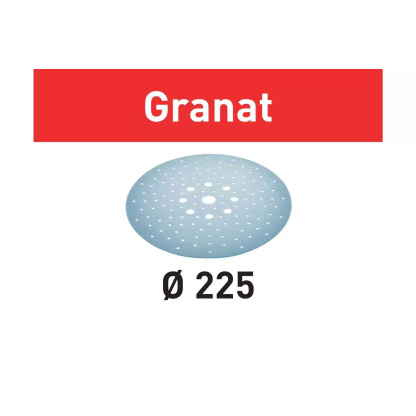 Festool 205662 9" 220 Grit Abrasive sheet Granat STF D225/128 P220 GR/25