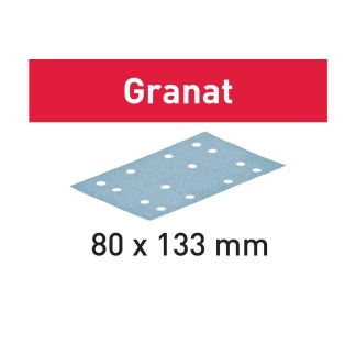 Festool 497118 Grit Abrasives Granat STF 80x133 P60 GR/50