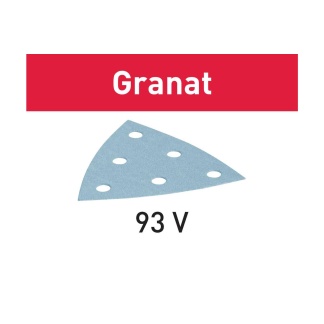 Festool 497393 Sanding disc Granat STF V93/6 P100 GR/100