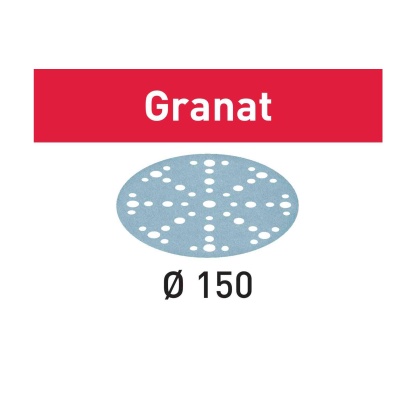 Festool 575155 Abrasive sheet Granat STF D150/48 P60 GR/10