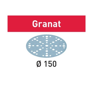Festool 575156 Abrasive sheet Granat STF D150/48 P80 GR/10