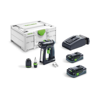 Festool 576444 Cordless Drill C 18+3 - Set