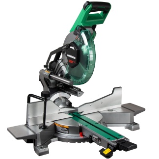 Metabo HPT C10FSHCM 10 In. Sliding Dual Compound Miter Saw with Laser Marker