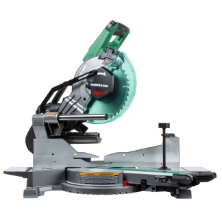 Metabo HPT C3610DRAQAM 36V MultiVolt Brushless 10 In. Dual Bevel Sliding Miter Saw with 4 AH Battery