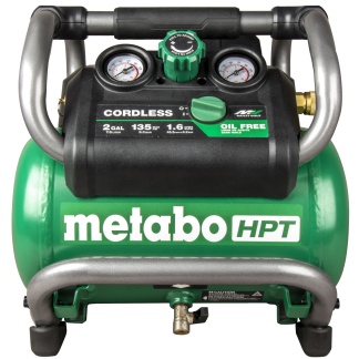 Metabo HPT EC36DAQ4 36V MultiVolt 2 Gallon Cordless Compressor