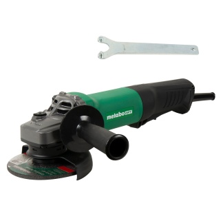 Metabo HPT G12SE3M 4.5-In 10.5 Amp Paddle Switch Disc Grinder with Lock-On
