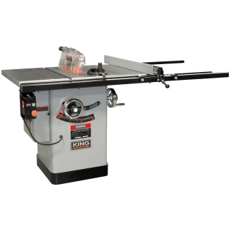 KING INDUSTRIAL KC-10KX/U50 10" Cabinet Table Saw with 50" Max Rip Fence, 2.5HP 230V