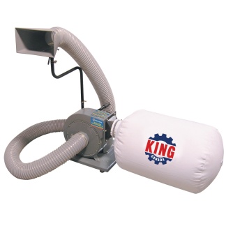 KING CANADA KC-1105C 600 CFM / 1 HP dust collector