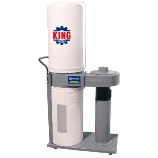 KING CANADA KC-2105C 600 CFM / 1 HP dust collector