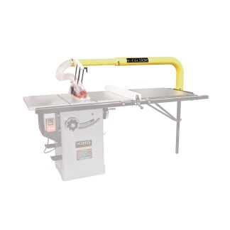 EXCELSIOR XL-1014 Overarm blade cover system with dust collector