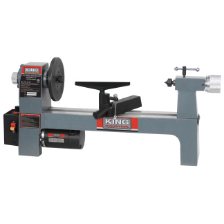 KING INDUSTRIAL KWL-813VS 8" x 13" Variable speed wood lathe