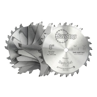 SawStop BTS-DS8-2402 8” Premium Dado Set