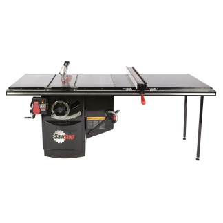 SawStop ICS53480-52 ASSEMBLY: 5HP, 3ph, 480v  Industrial Cabinet Saw with 52” Industrial T-Glide fence system, rails & extension table