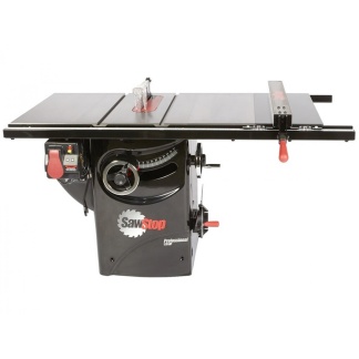 SawStop PCS175-PFA30 ASSEMBLY: 1.75HP Professional Cabinet Saw with 30” Premium fence system, rails & extension table