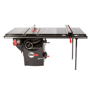SawStop PCS175-TGP236 ASSEMBLY: 1.75HP Professional Cabinet Saw with 36” Professional T-Glide fence system, rails & extension table