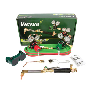 Victor Gas Equipment 0384-2690 Medalist 350 Oxygen / Acetylene Welding & Cutting Outfit Heavy Duty