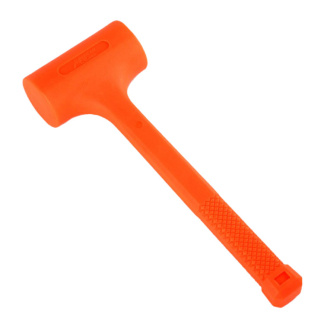 ATE Pro Tools 21096 3 Lb Dead Blow Hammer, Neon Orange