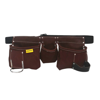 MECH TOOLS MT14401 The Weekend Warrior Leather Apron with Polyweb Belt