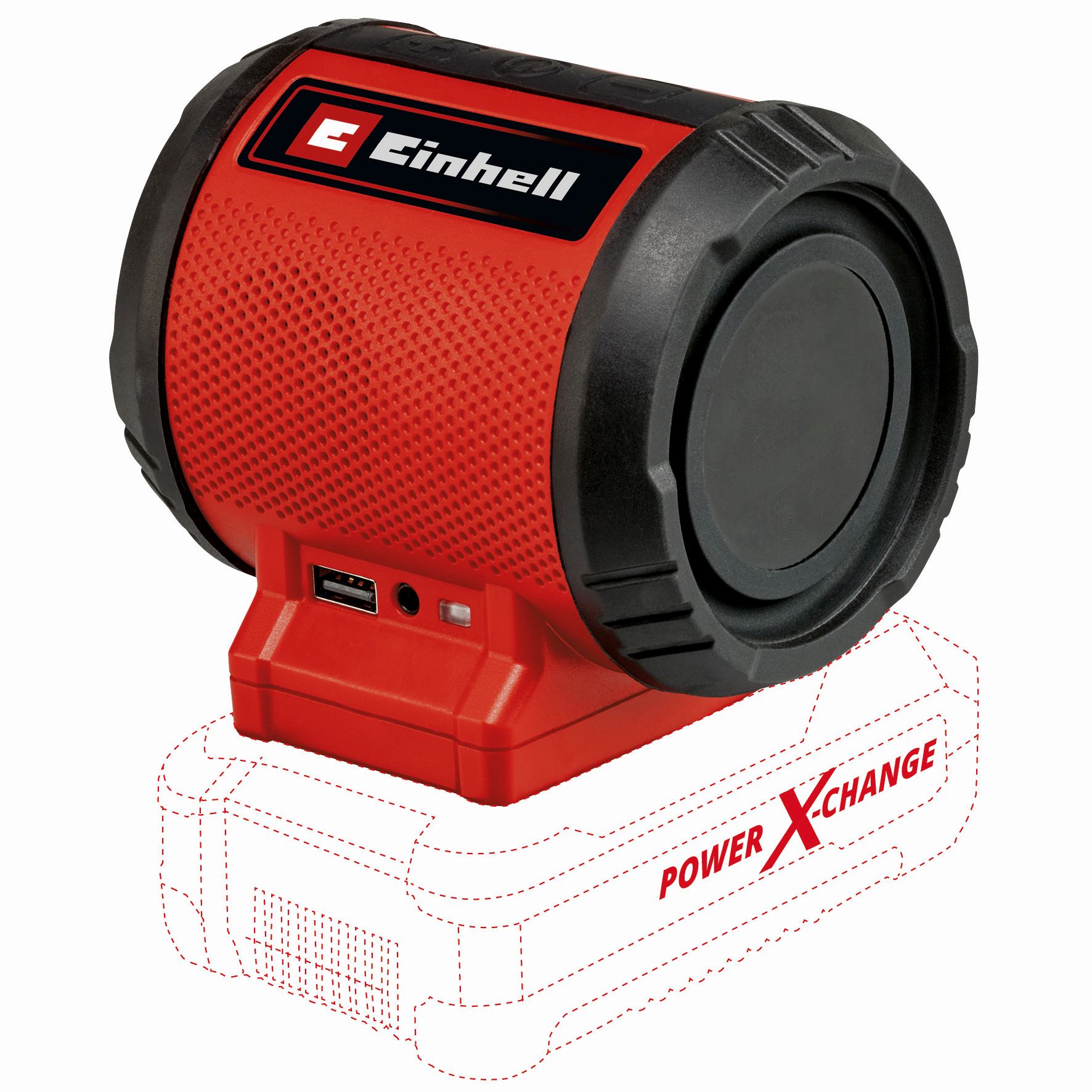 Einhell 4514151 18V Cordless Bluetooth Speaker, TC-SR 18 Li-BT-Solo