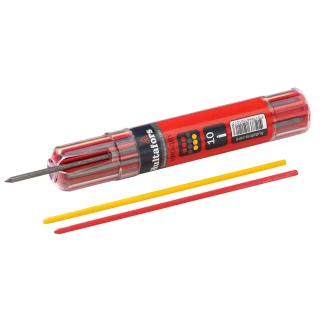 Hultafors Tools 650120 Dry Marker Lead Refills HRD GRY, Graphite, Red, Yellow