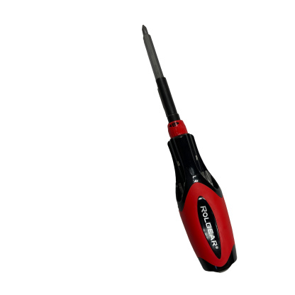 Rolgear MBR-15RB Multibit Ratchet Screwdriver 15 Tips with Adam's Branding