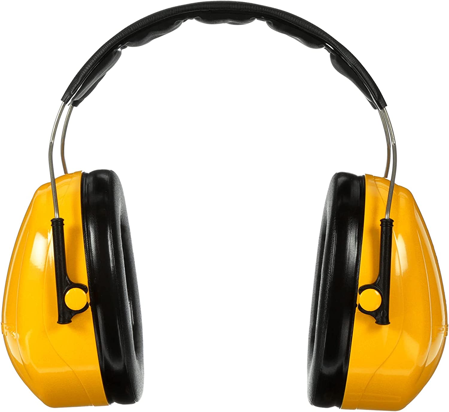 3M H9A Peltor Optime 98 25dB Earmuffs Yellow Black, Over the Head  Adam's Tarp  Tool Ltd